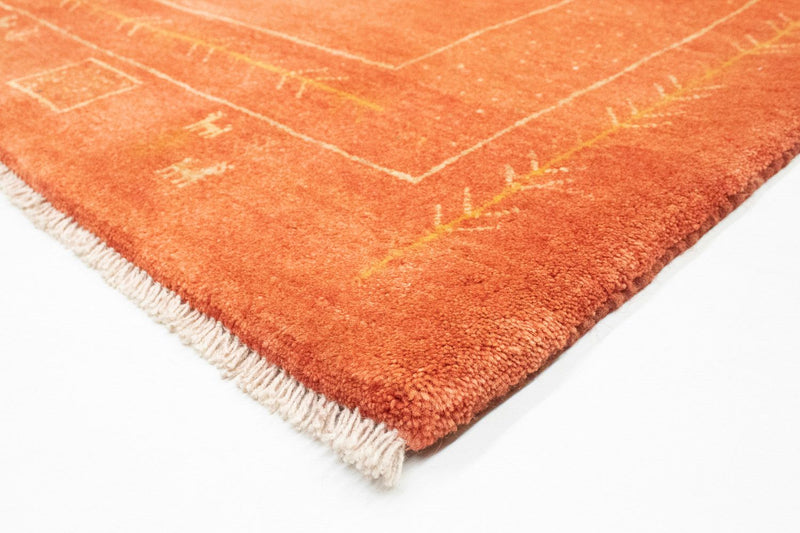 Gabbeh Rug - Perser - 202 x 151 cm - rust
