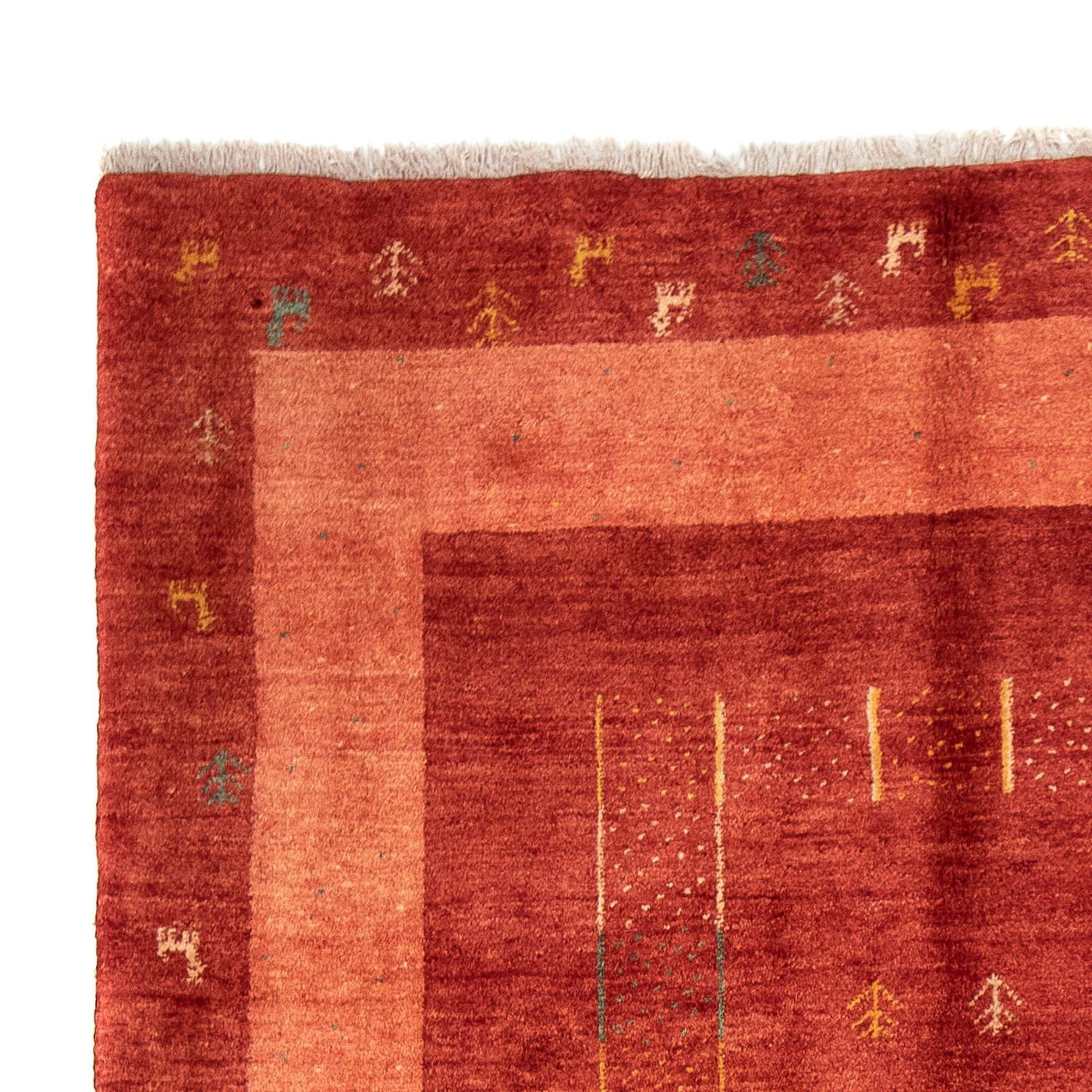 Gabbeh Persian Rug 229x173cm - Perserteppich Wollteppich