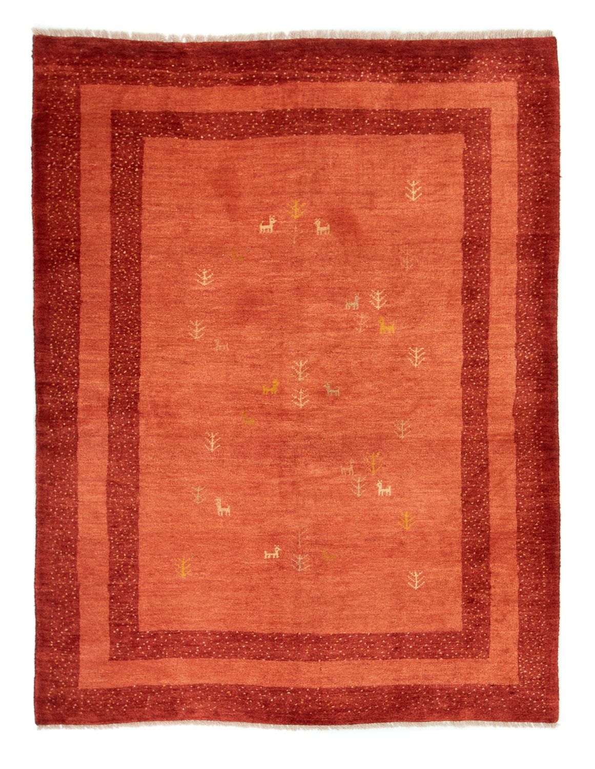 Gabbeh Rug - Perser - 200 x 150 cm - red
