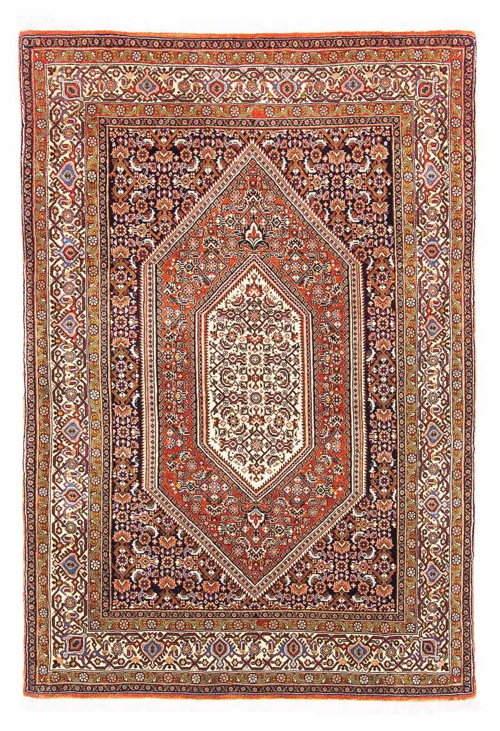 Perser Rug - Bidjar - 153 x 108 cm - light red
