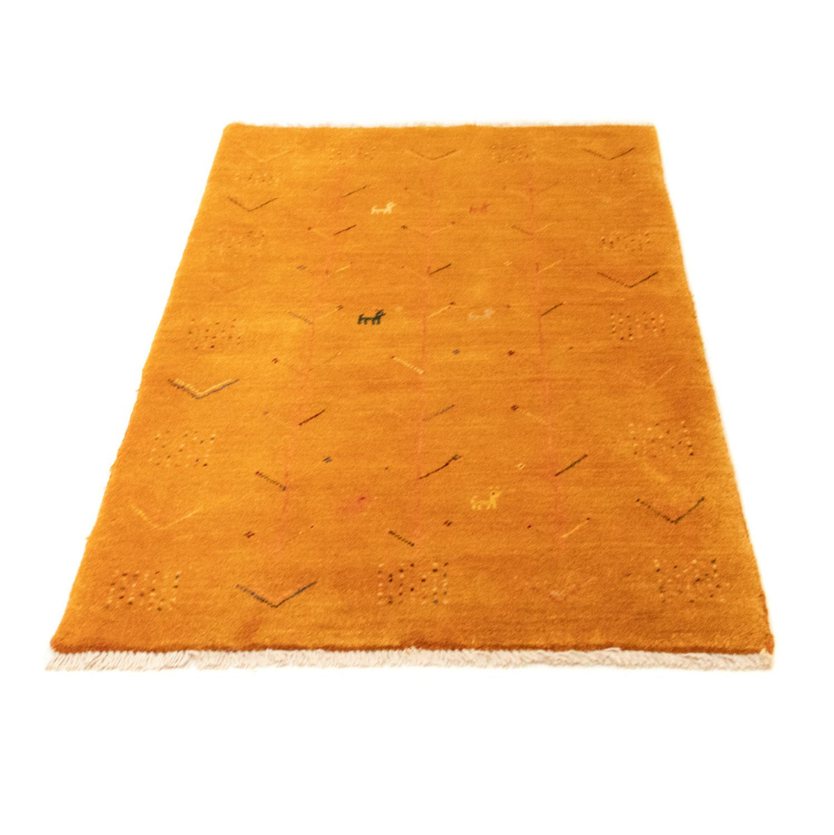 Gabbeh Rug - Perser - 130 x 81 cm - gold