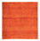 Gabbeh Rug - Perser square  - 187 x 180 cm - red