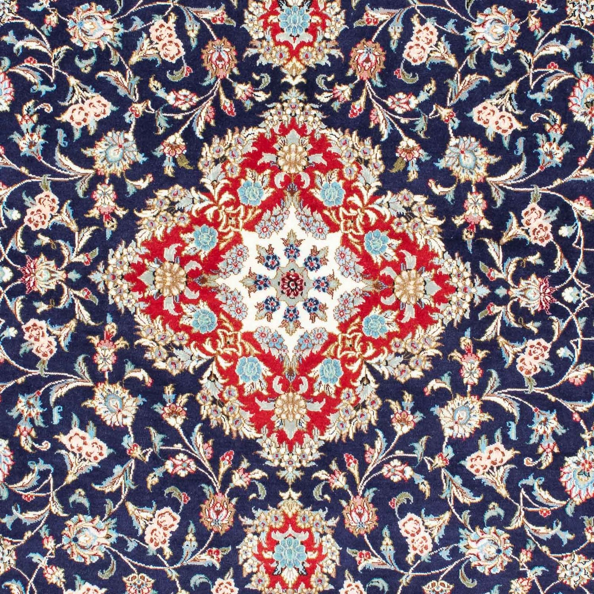 Perser Rug - Ghom - 200 x 130 cm - dark blue