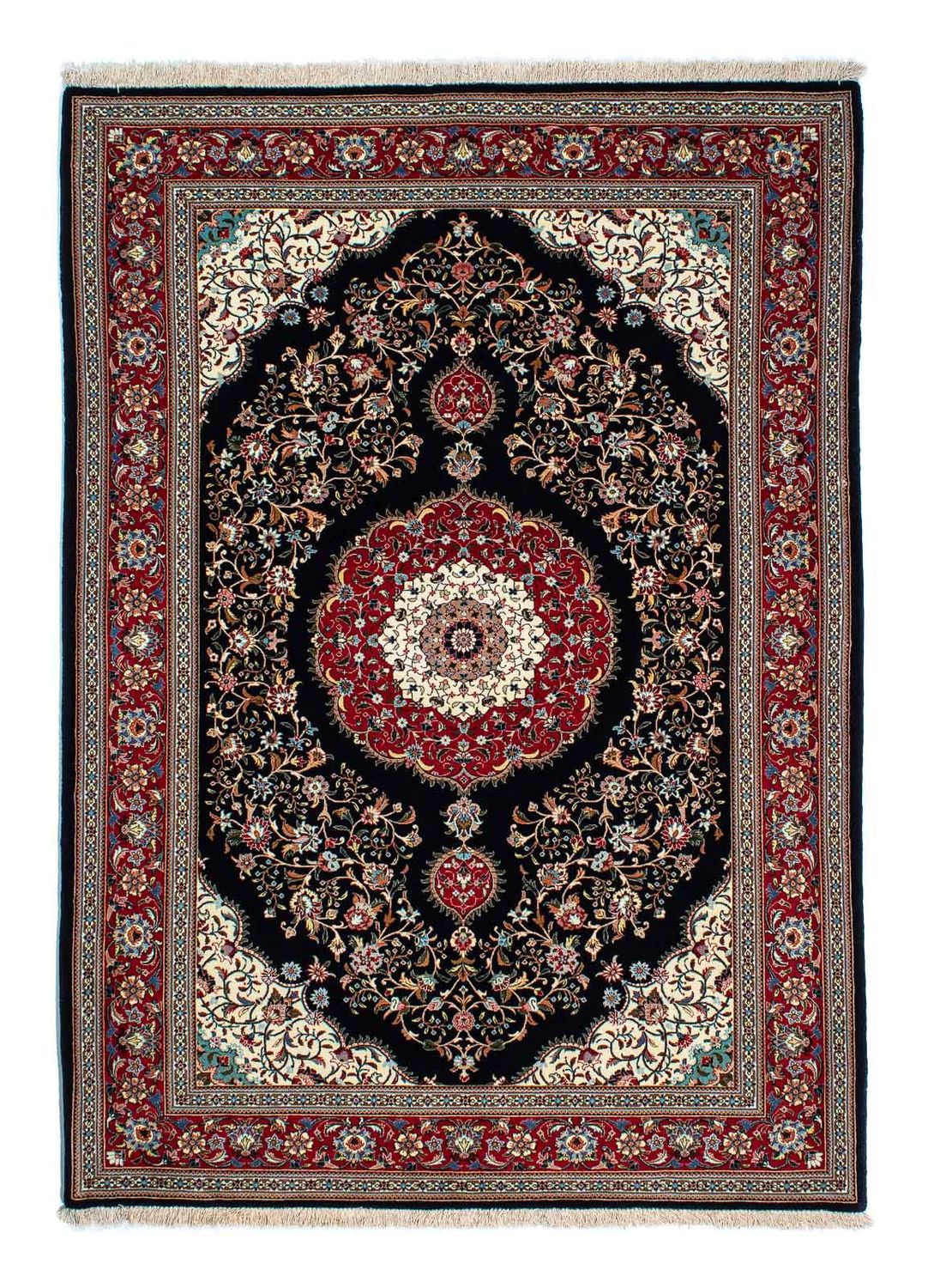 Perser Rug - Ghom - 210 x 140 cm - dark blue