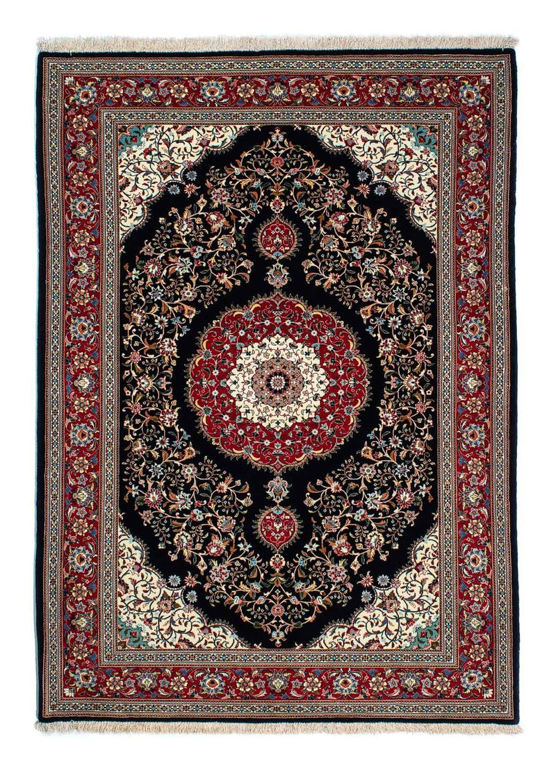Perser Rug - Ghom - 210 x 140 cm - dark blue