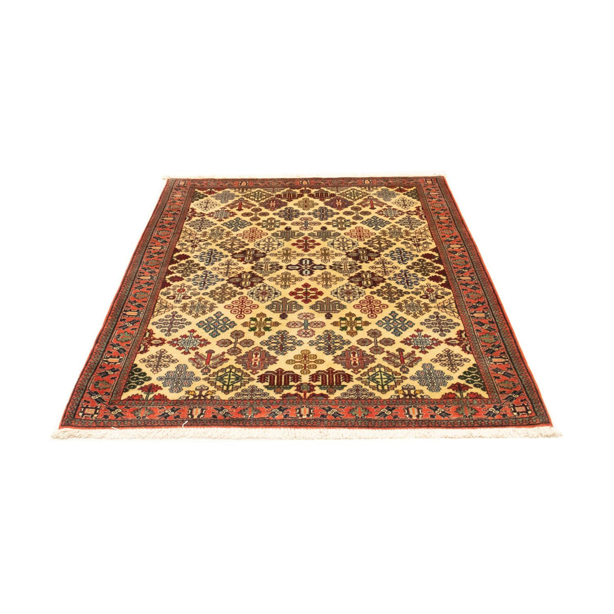 Perser Rug - Nomadic - 159 x 120 cm - beige