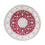 Perser Rug - Nain round  - 250 x 250 cm - dark red