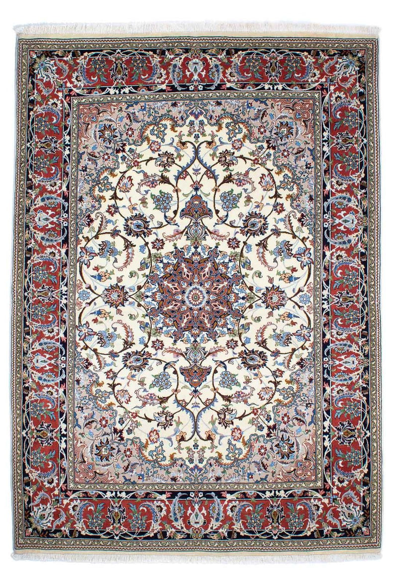 Perser Rug - Ghom - 253 x 180 cm - beige