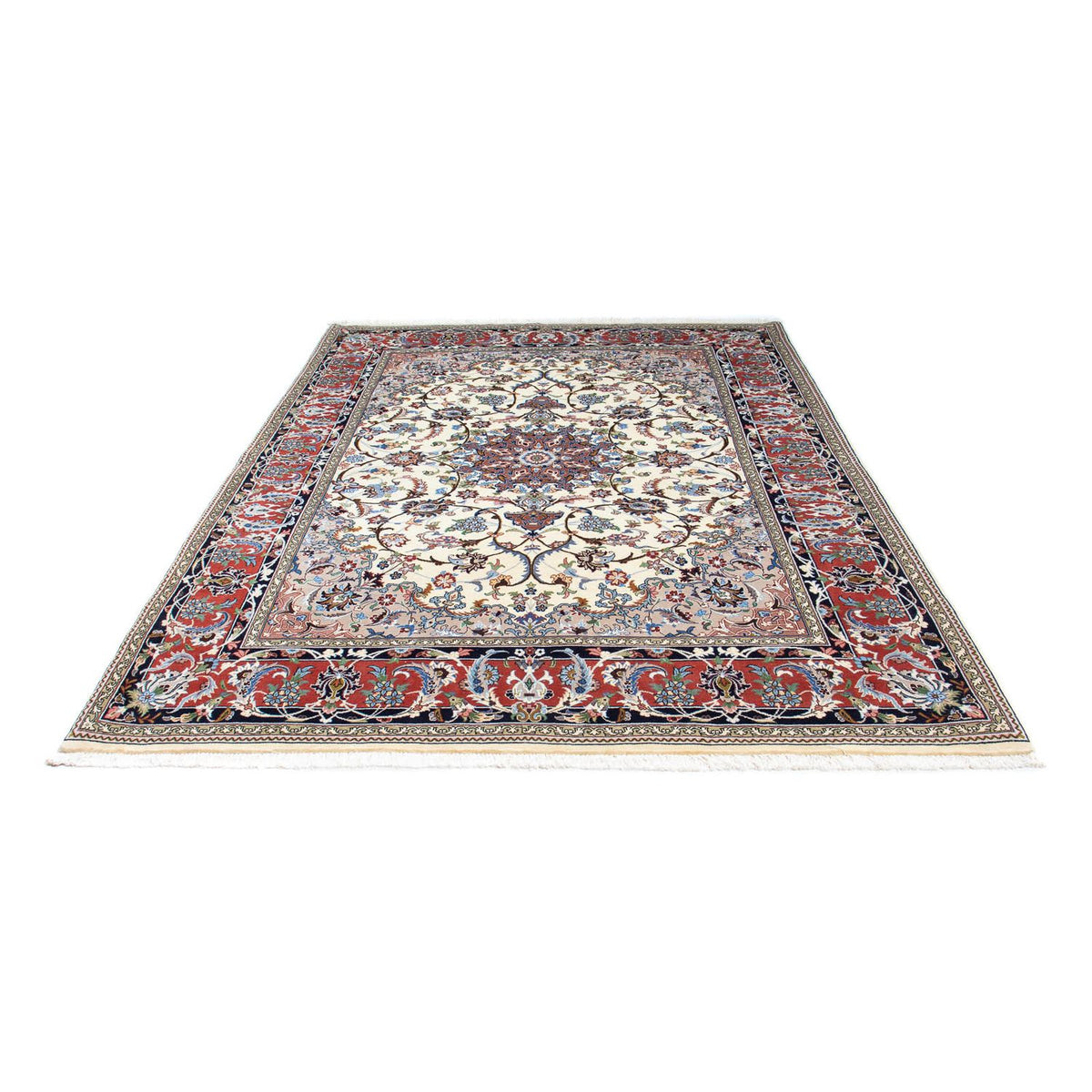 Perser Rug - Ghom - 253 x 180 cm - beige