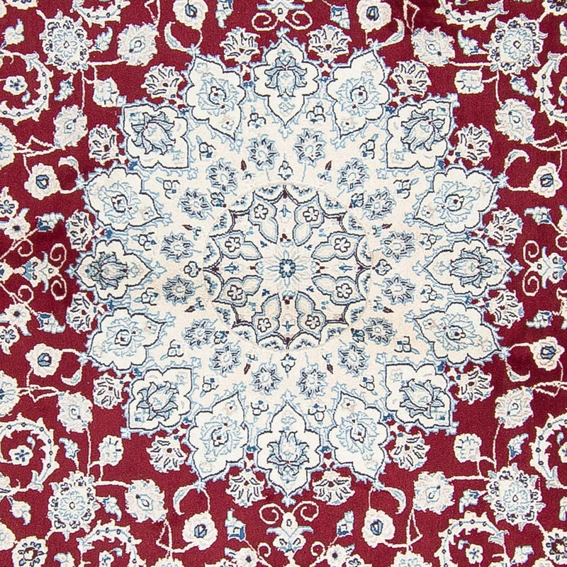 Perser Rug - Nain round  - 300 x 300 cm - dark red