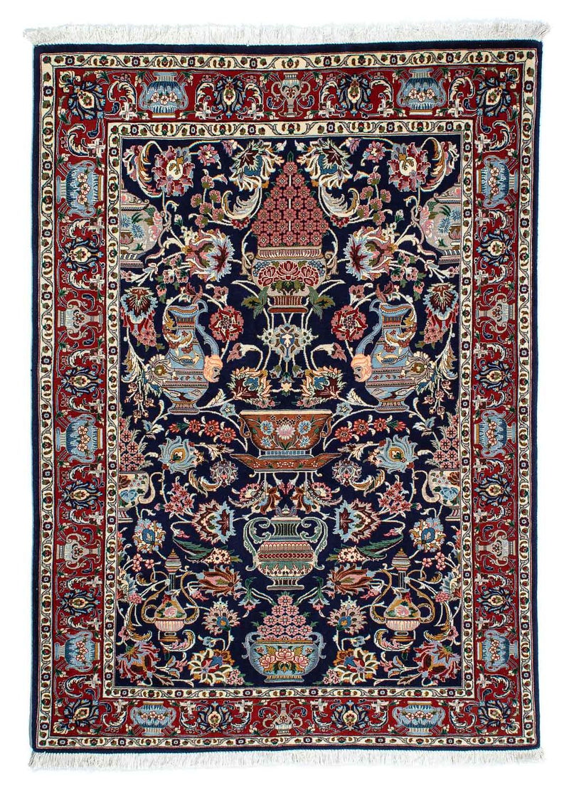 Perser Rug - Ghom - 188 x 135 cm - dark blue