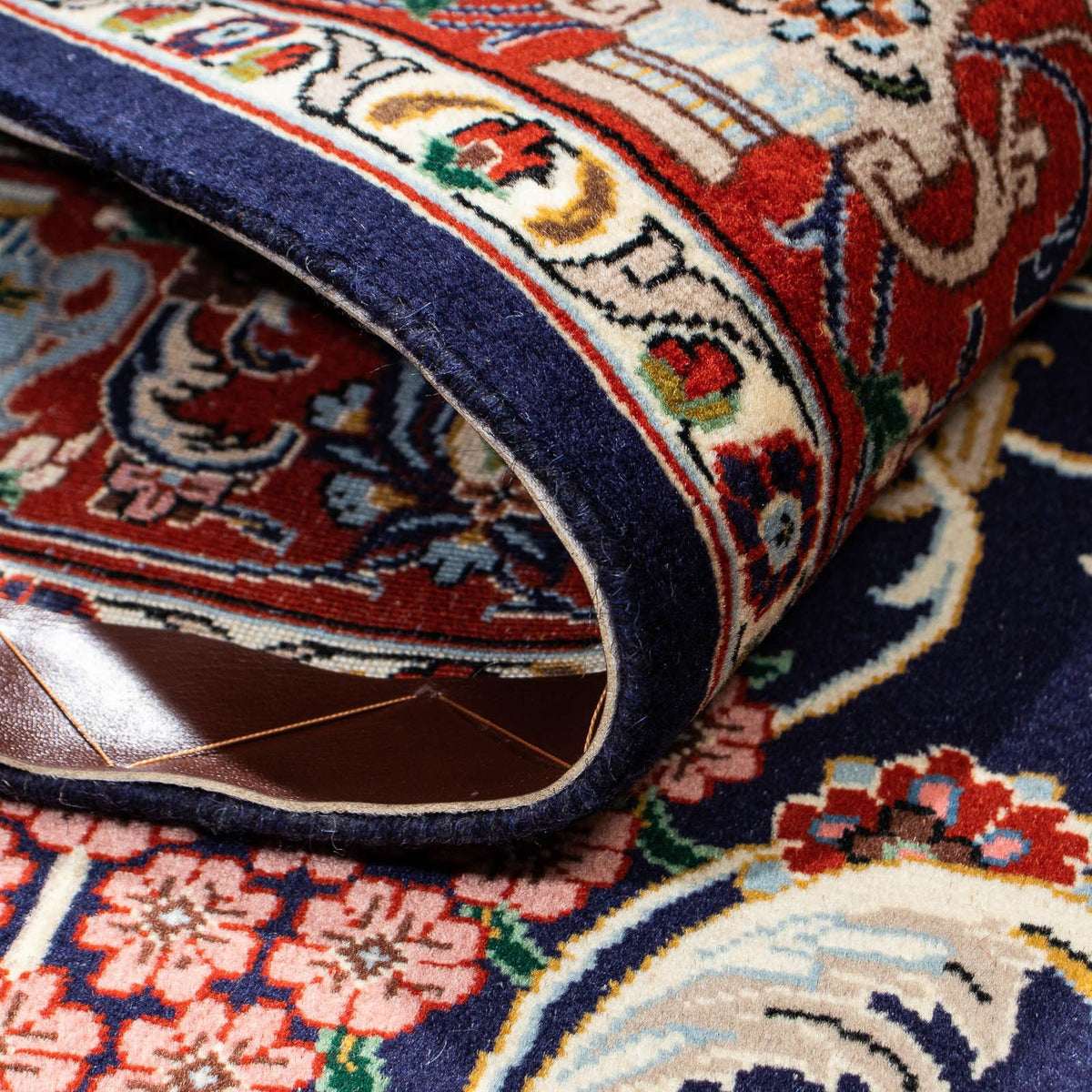 Perser Rug - Ghom - 188 x 135 cm - dark blue