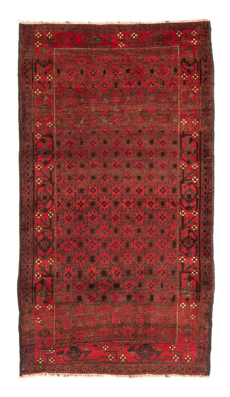 Runner Belutsch Rug - 195 x 108 cm - red