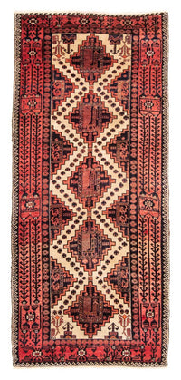 Runner Belutsch Rug - 238 x 100 cm - light red