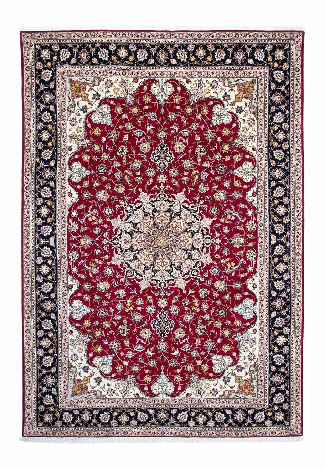 Perser Rug - Tabriz - Royal - 292 x 204 cm - dark red