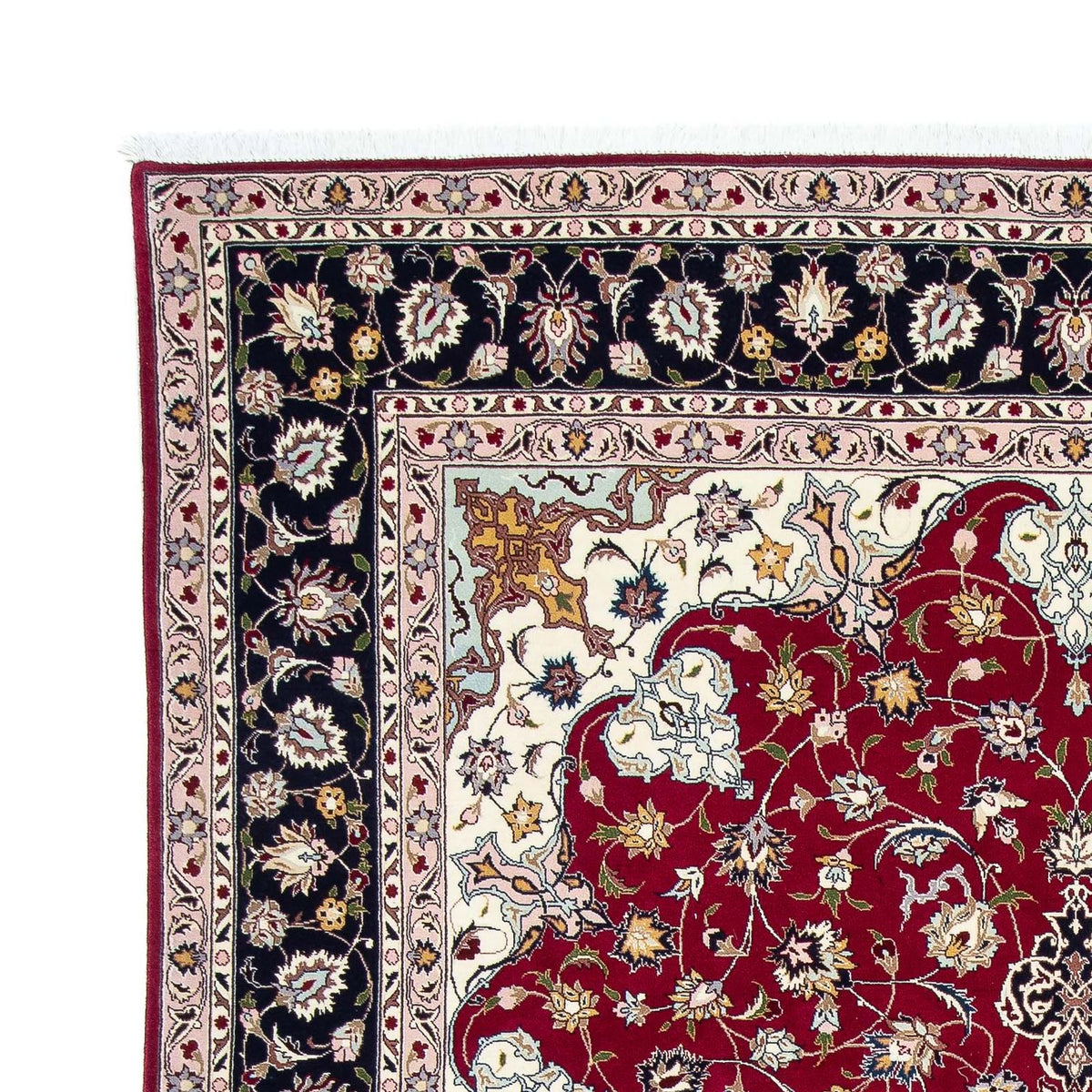 Tabriz - 50 Raj Rug 204x292cm - Persian Rugs