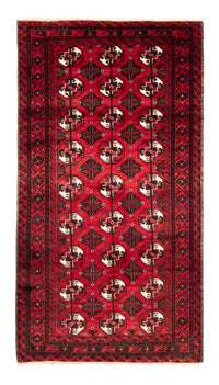 Runner Belutsch Rug - 202 x 110 cm - dark red