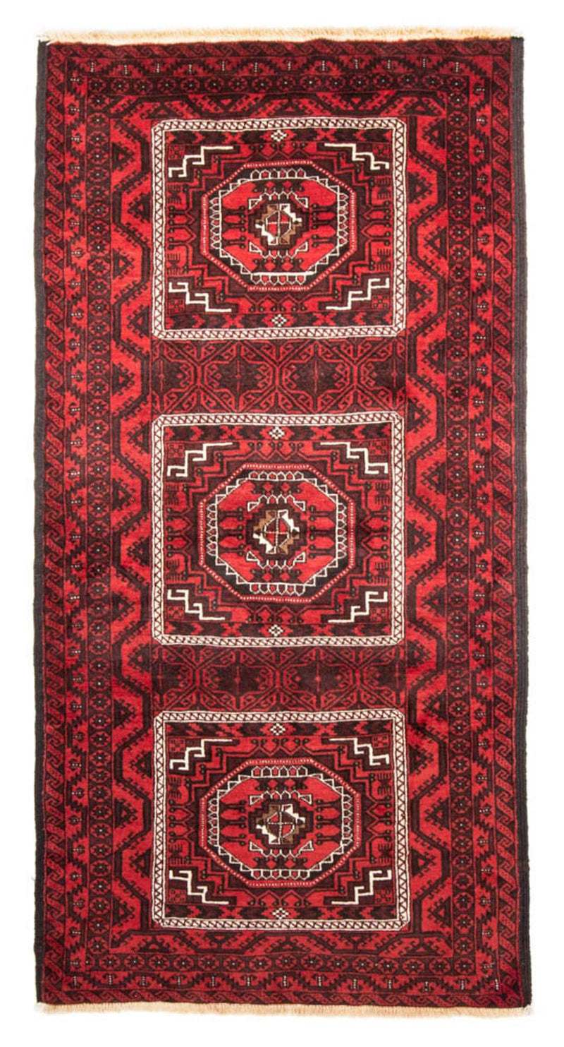 Runner Belutsch Rug - 222 x 112 cm - red