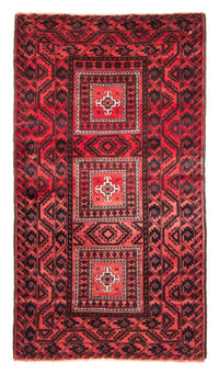 Runner Belutsch Rug - 207 x 112 cm - red