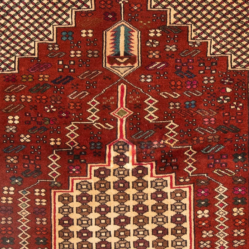 Belutsch Rug square  - 174 x 133 cm - red