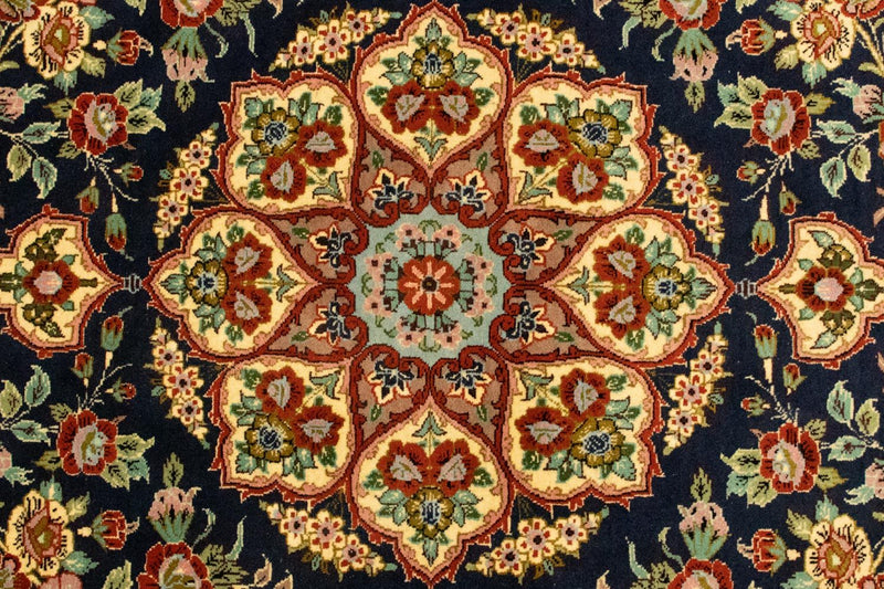 Perser Rug - Ghom - 170 x 108 cm - black