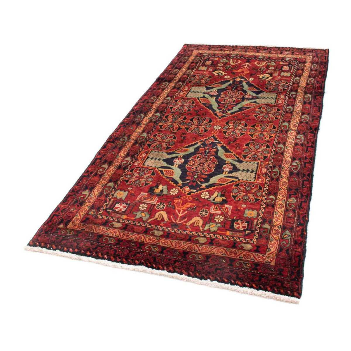 Runner Belutsch Rug - 200 x 100 cm - red