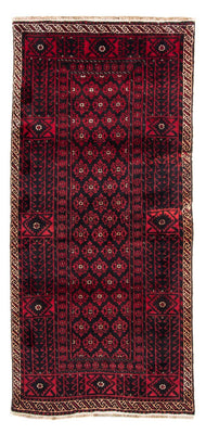 Runner Belutsch Rug - 222 x 110 cm - dark red