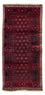 Runner Belutsch Rug - 222 x 110 cm - dark red