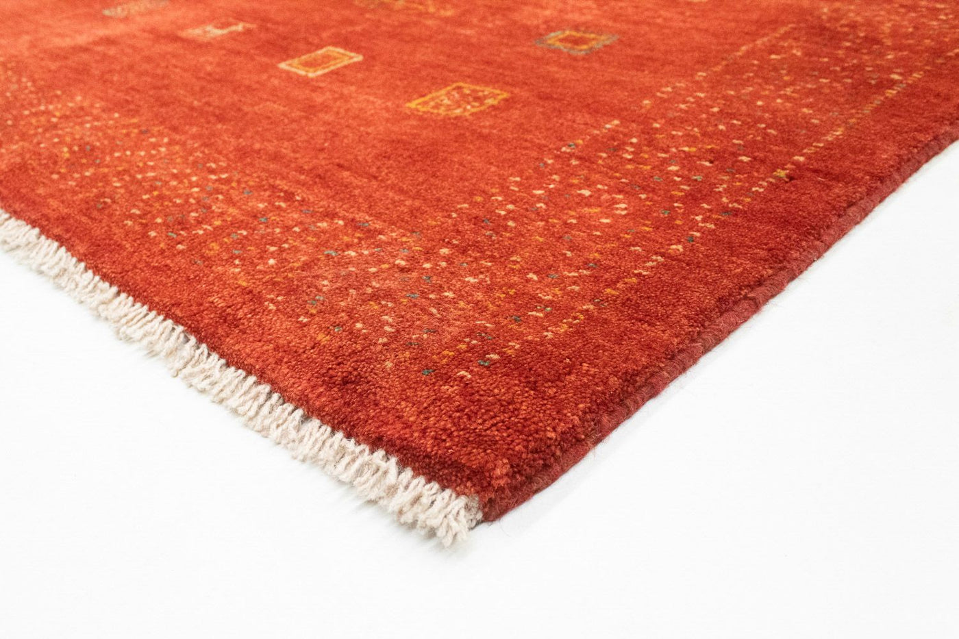Persian Gabbeh Rug 190x150cm - Perserteppich Wollteppich