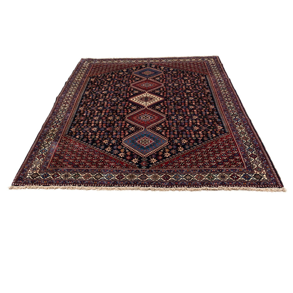 Perser Rug - Nomadic - 304 x 208 cm - dark blue