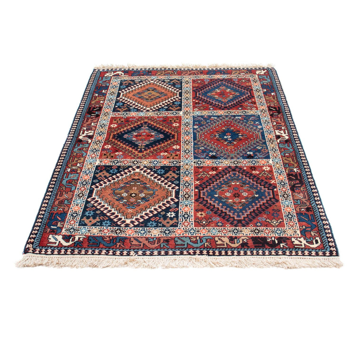 Perser Rug - Nomadic - 144 x 100 cm - blue