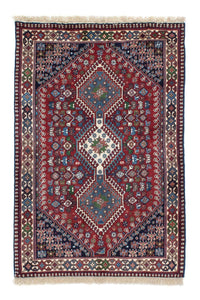 Perser Rug - Nomadic - 145 x 97 cm - dark red