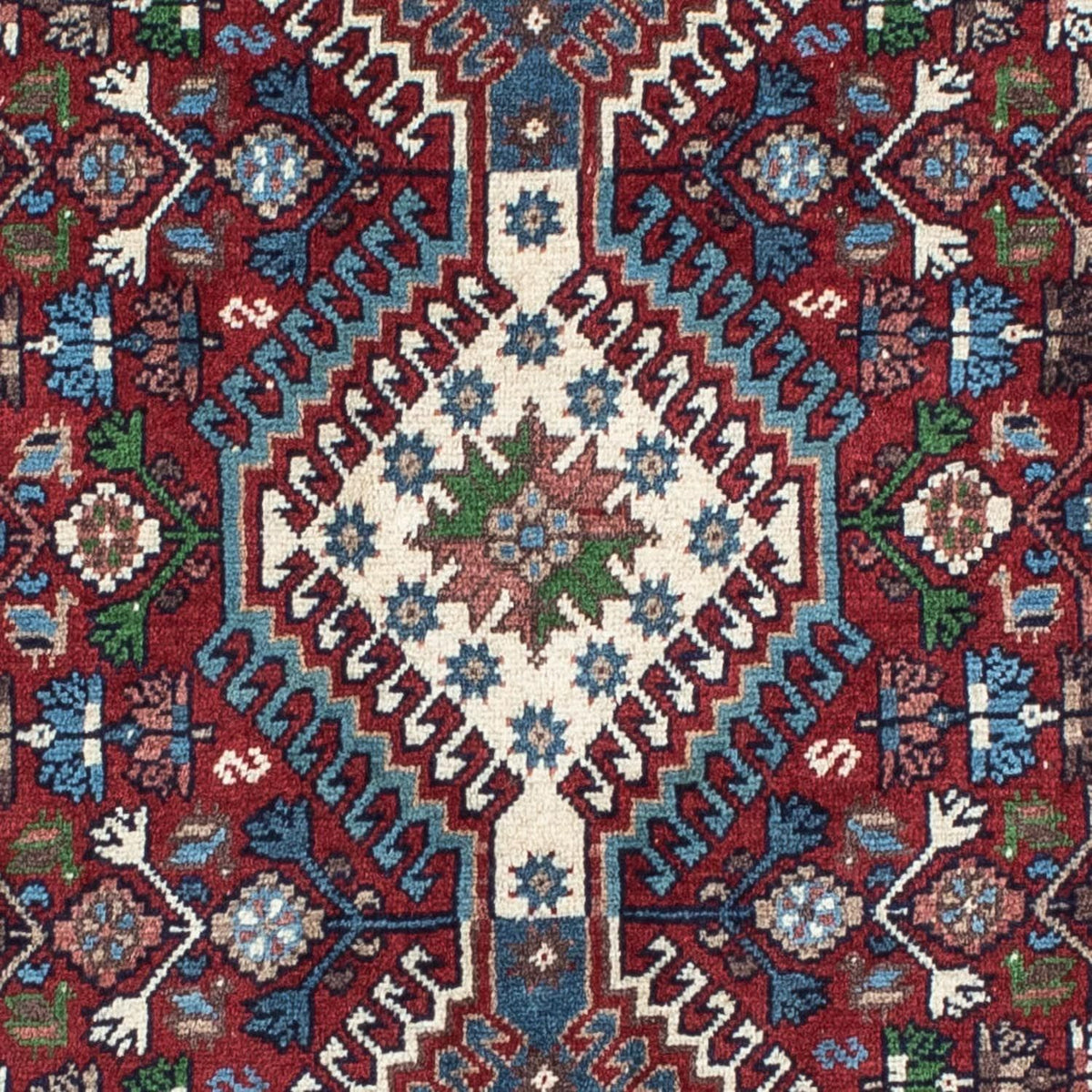 Perser Rug - Nomadic - 145 x 97 cm - dark red