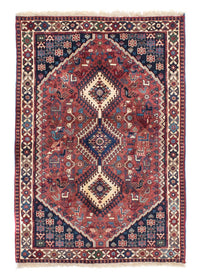 Perser Rug - Nomadic - 146 x 100 cm - light red