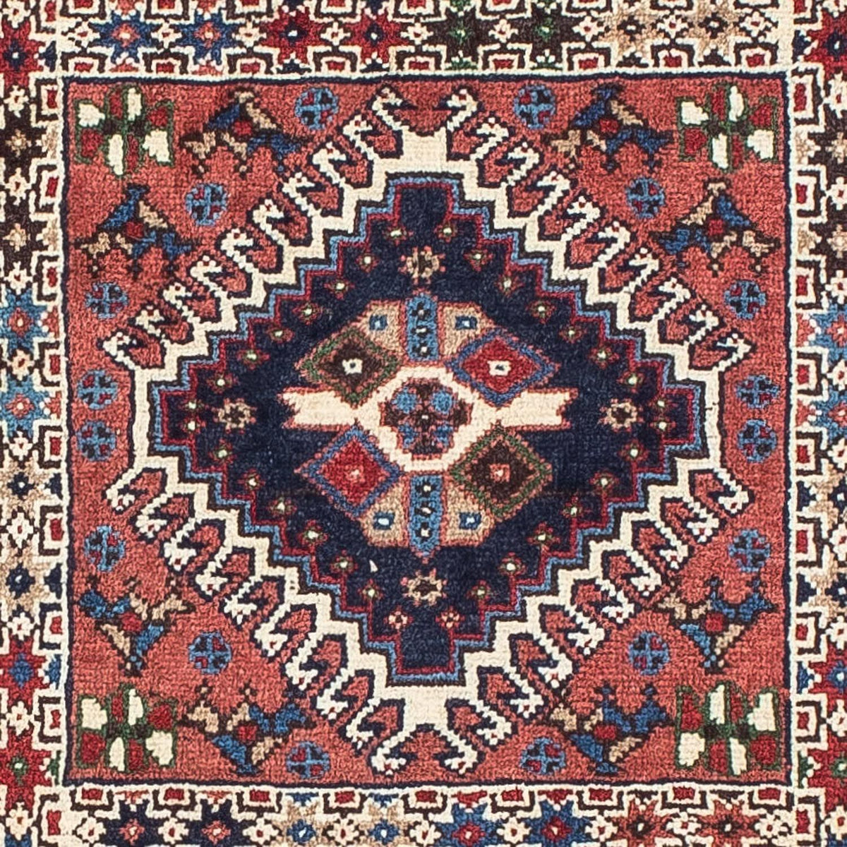 Perser Rug - Nomadic - 140 x 100 cm - light red