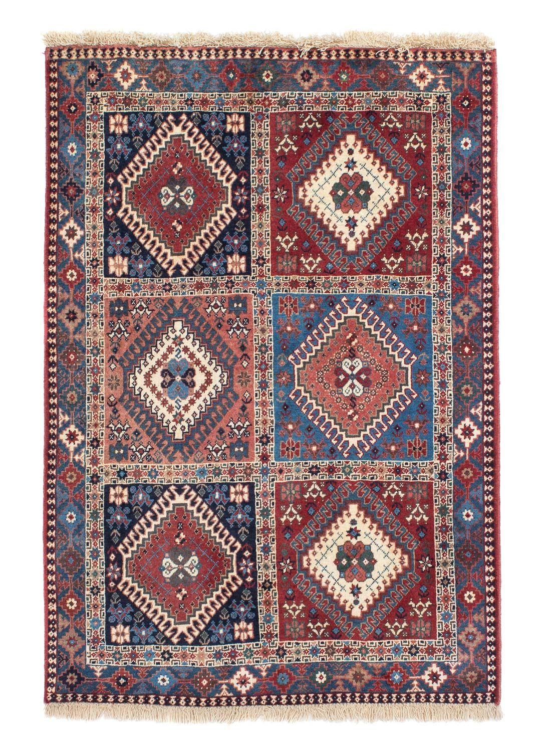 Perser Rug - Nomadic - 143 x 100 cm - blue