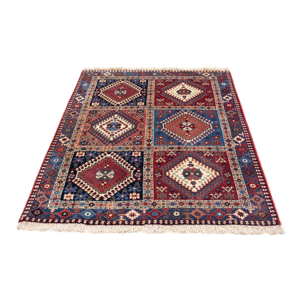 Perser Rug - Nomadic - 143 x 100 cm - blue