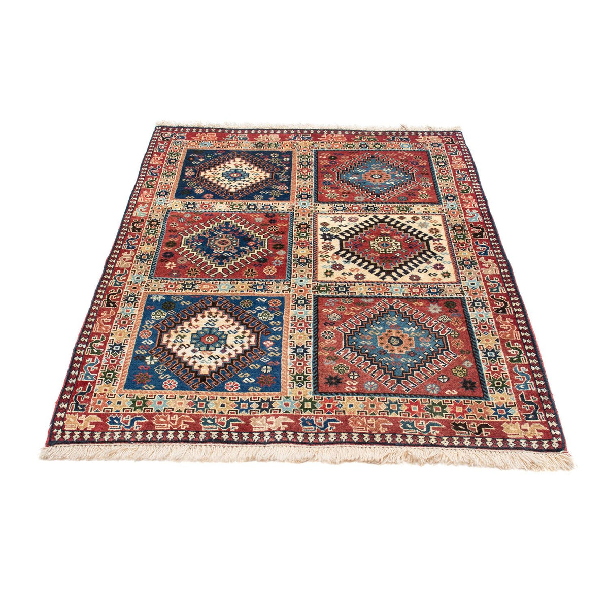 Perser Rug - Nomadic - 145 x 100 cm - brown