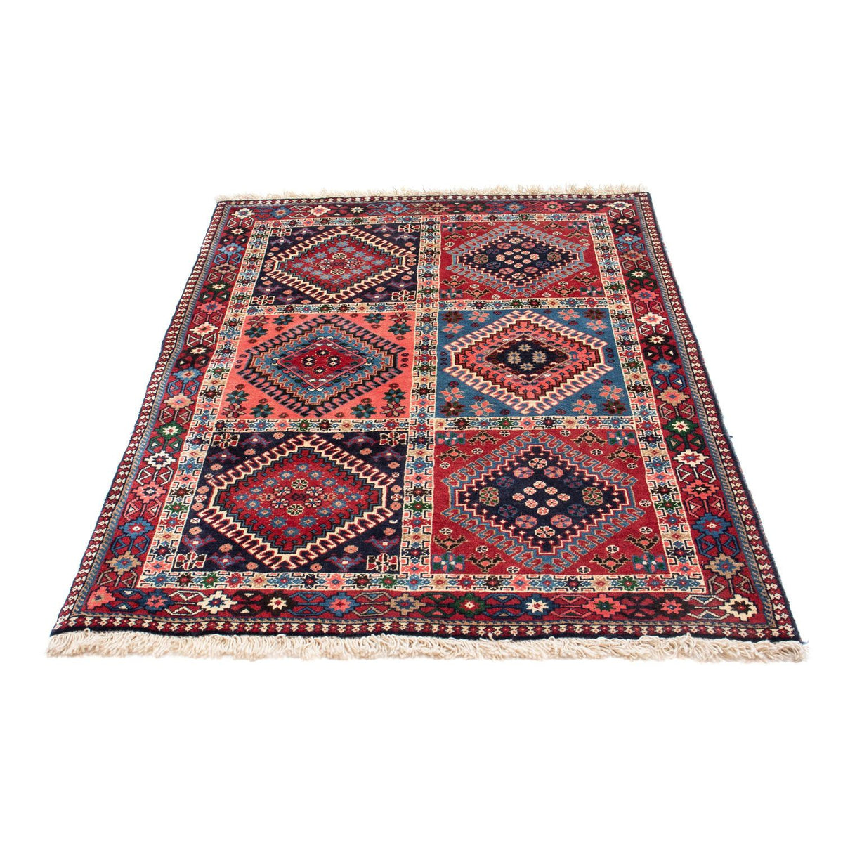 Perser Rug - Nomadic - 145 x 99 cm - light red