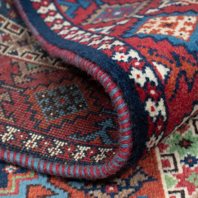 Perser Rug - Nomadic - 136 x 100 cm - blue