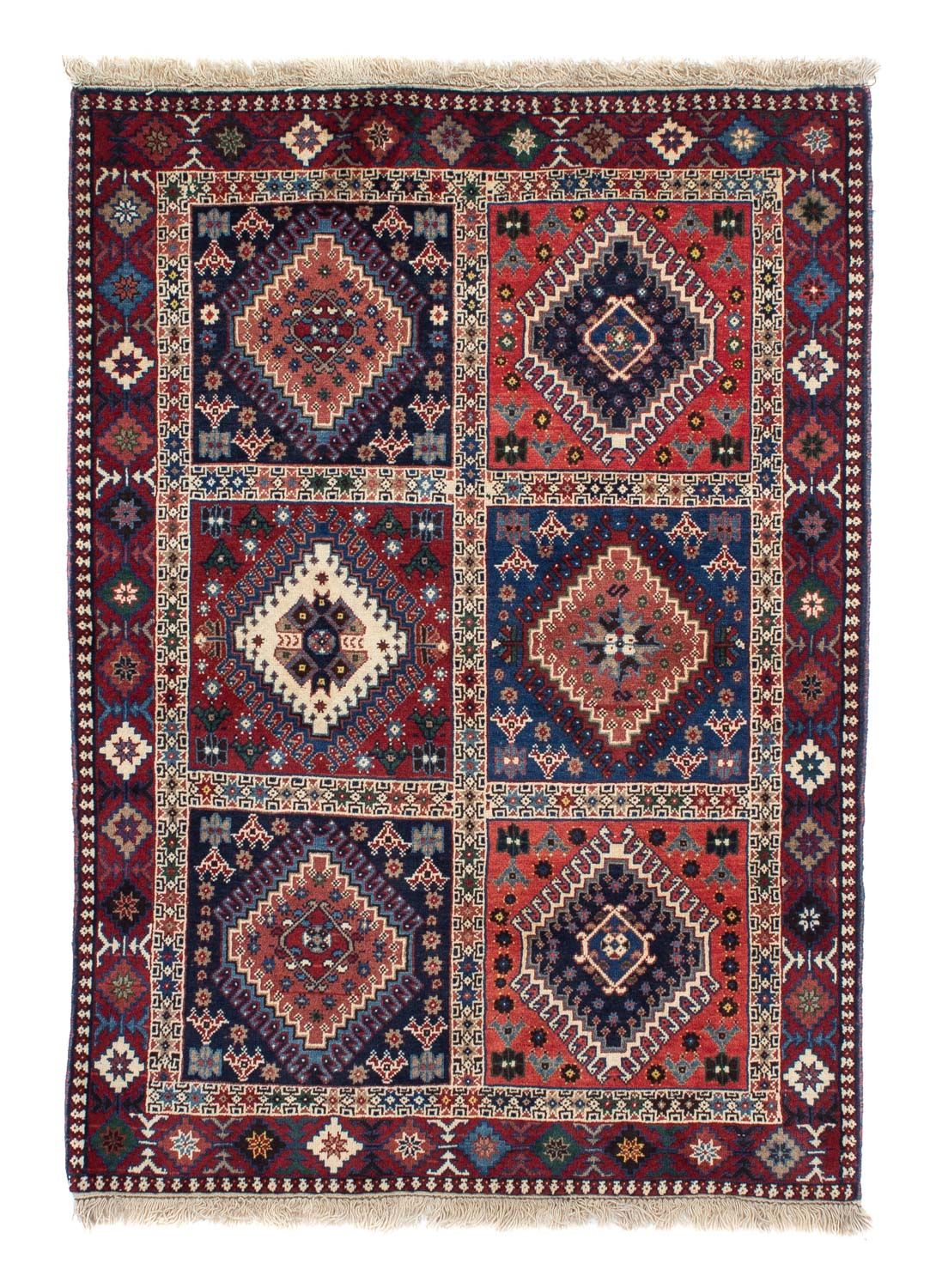 Perser Rug - Nomadic - 144 x 100 cm - blue