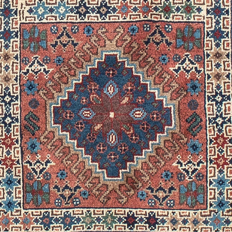 Perser Rug - Nomadic - 136 x 99 cm - blue