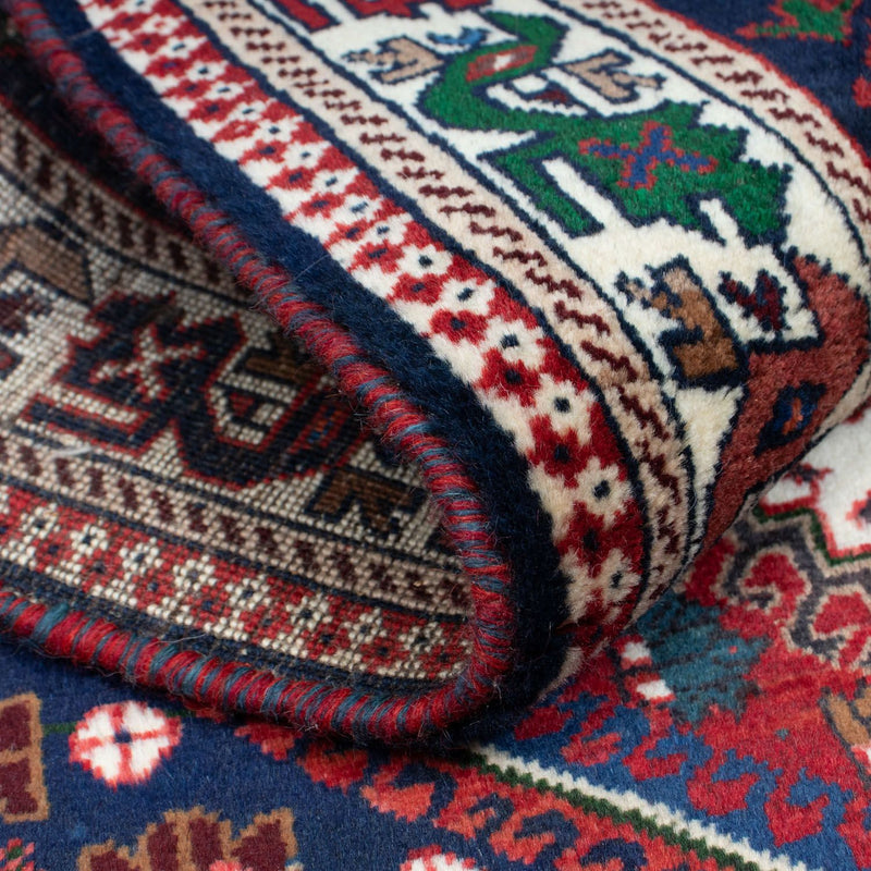 Perser Rug - Nomadic - 149 x 105 cm - dark red