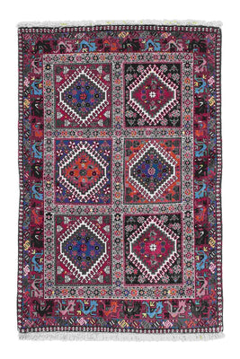 Perser Rug - Nomadic - 147 x 99 cm - multicolored