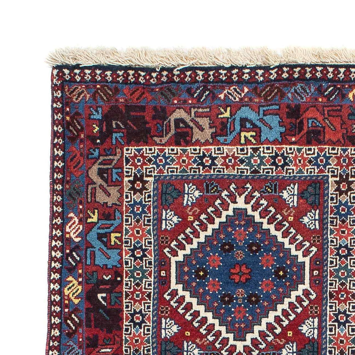 Perser Rug - Nomadic - 147 x 99 cm - multicolored