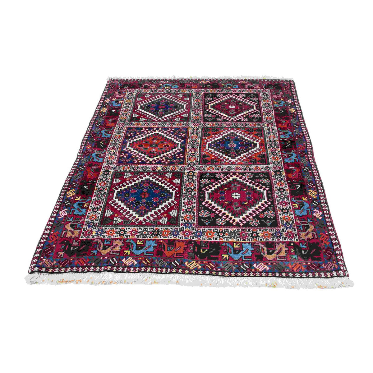 Perser Rug - Nomadic - 147 x 99 cm - multicolored