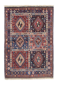 Perser Rug - Nomadic - 146 x 100 cm - blue