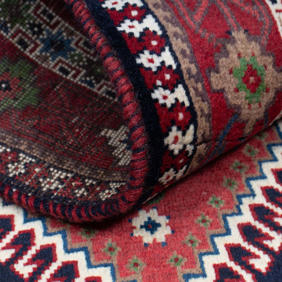 Perser Rug - Nomadic - 148 x 100 cm - red