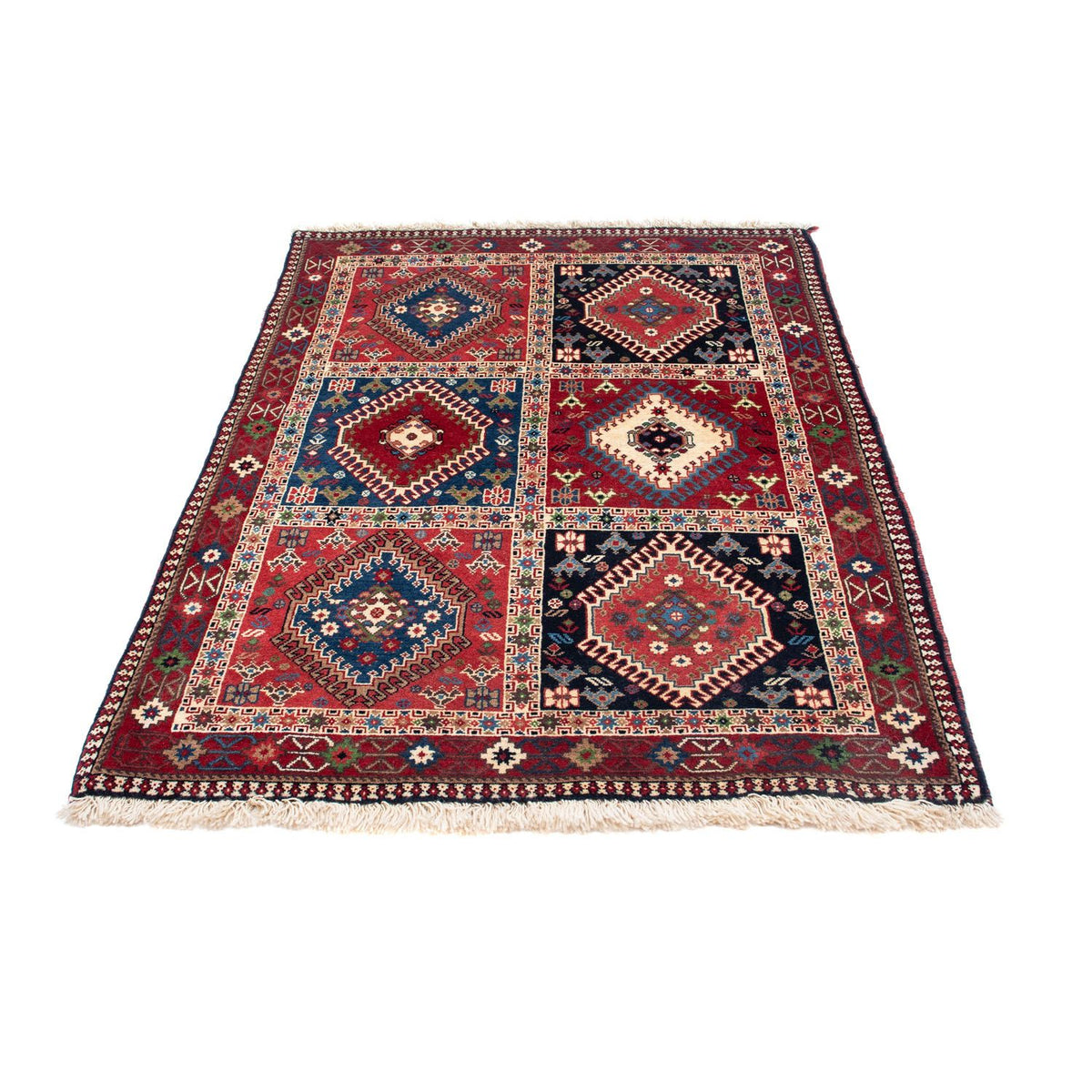 Perser Rug - Nomadic - 148 x 100 cm - red