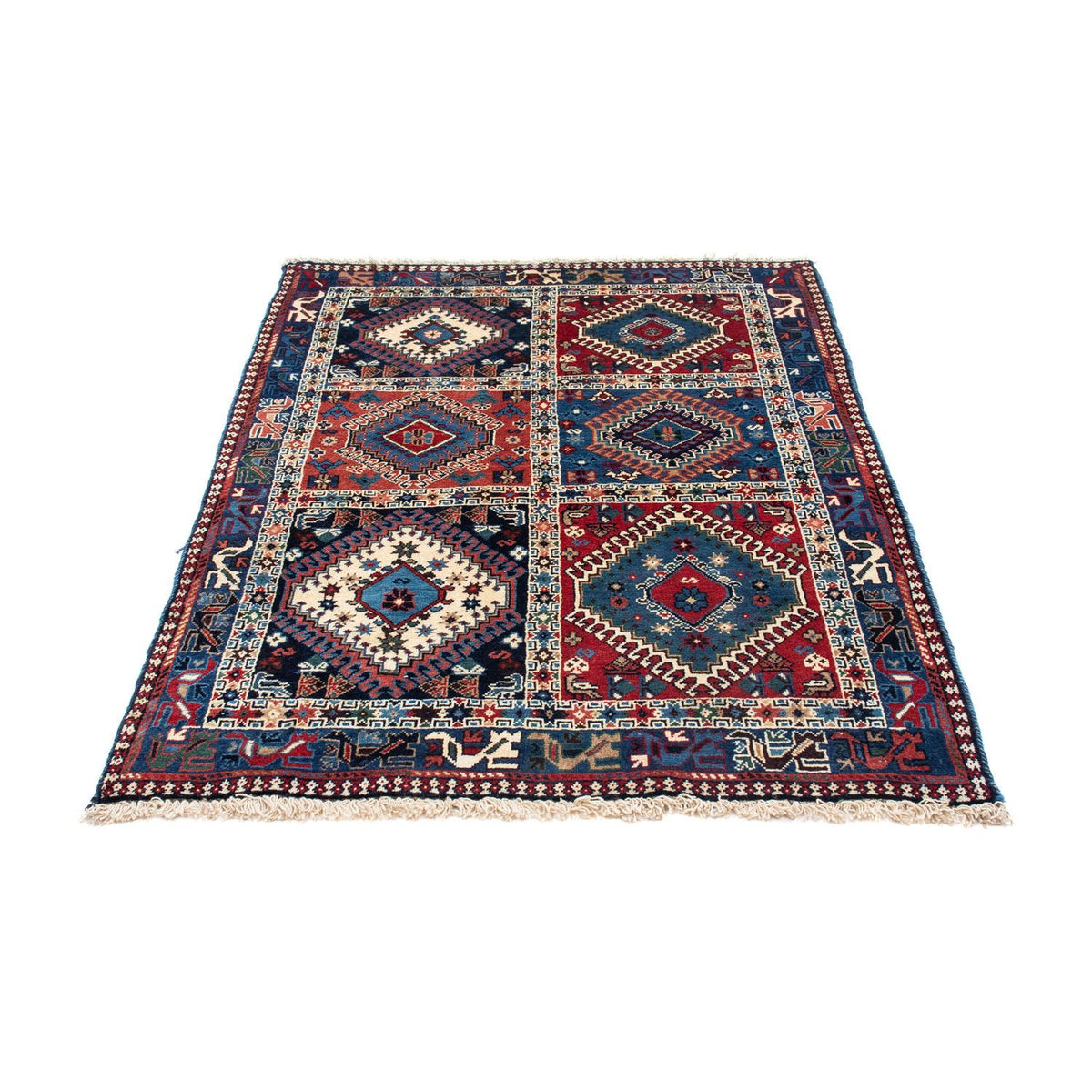 Perser Rug - Nomadic - 143 x 100 cm - blue
